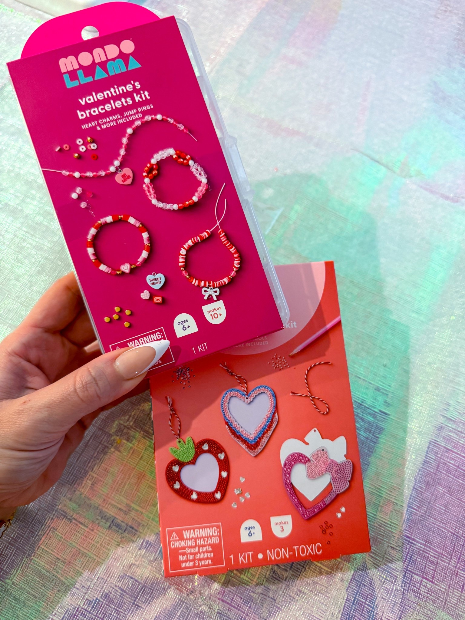 Valentines crafts for only $5?! Say less! We got one of each because when you’re a toddler, home art projects are life 👌🏼♥️🪩🎀

#Valentines #TargetFind #Crafts 

#LTKSeasonal #LTKmomlife #LTKGiftGuide
