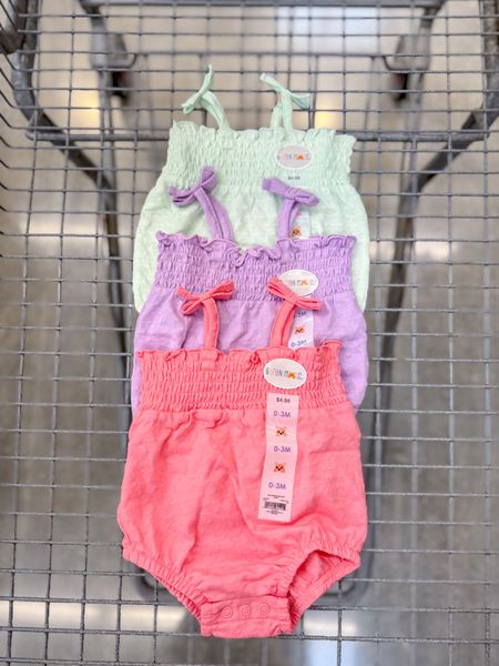 Garanimals Baby Girl Dot Jacquard Smocked Cami Bodysuits at Walmart 

#LTKbaby #LTKkids #LTKSeasonal