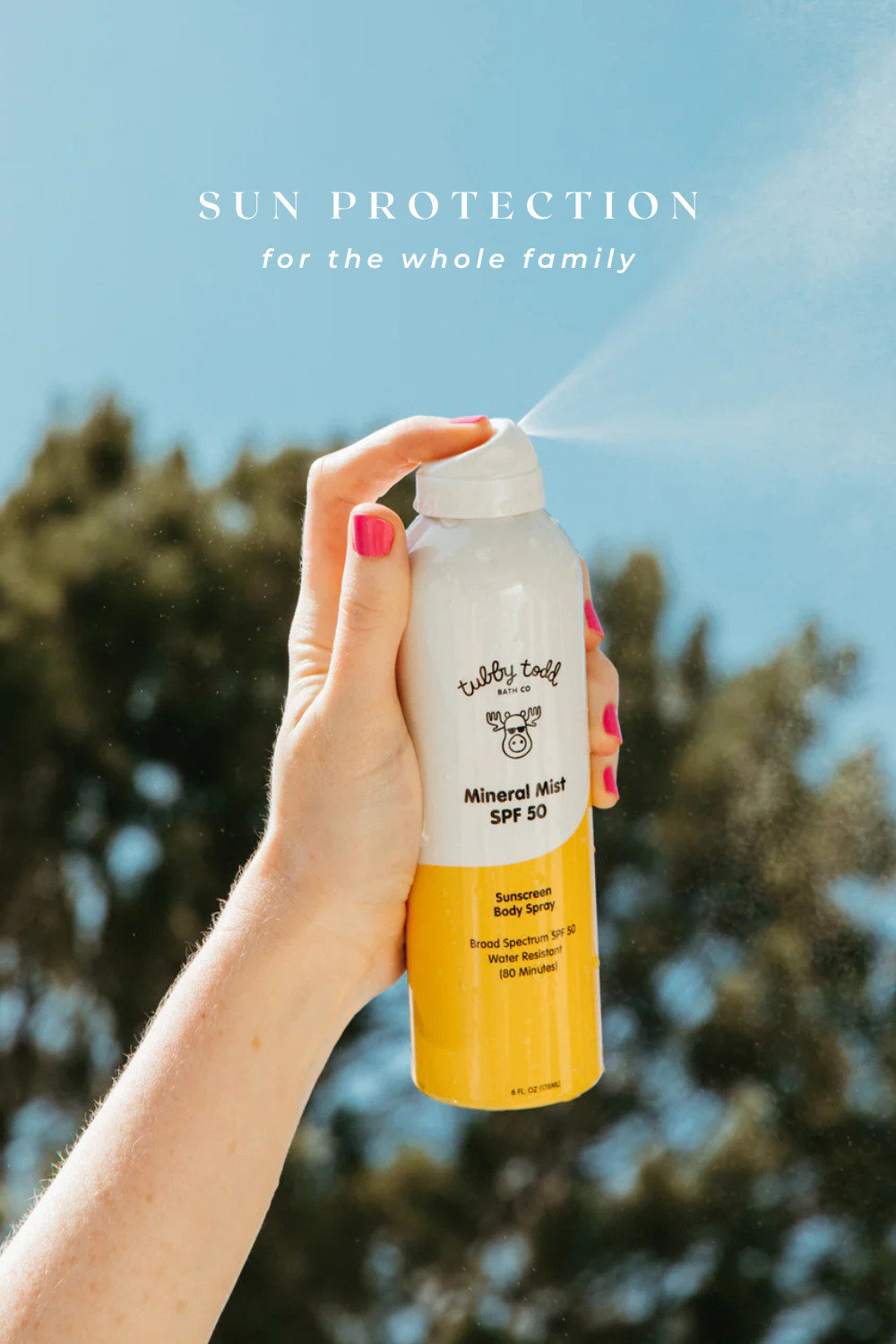 Sun protection for the whole family just got so much easier ☀️ The Tubby Todd Mineral Mist SPF 50 is our go-to — broad spectrum SPF 50, water resistant for up to 80 minutes, reef safe, and gentle enough for sensitive skin from 6 months and up. No chemical filters, no synthetic fragrance, no greasy feel. Just spray, rub in, and go have fun! 🙌 Linked below! #tubbytodd #mineralsunscreen #babysunscreen #ltkbaby #ltkkids #sunprotection #summerbaby 

 #LTKSeasonal #LTKSwim #LTKKids