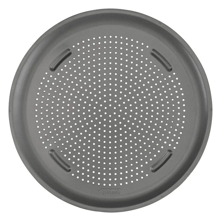 GoodCook Nonstick 16” Pizza Pan, Perforated Round Baking Pan | Walmart (US)