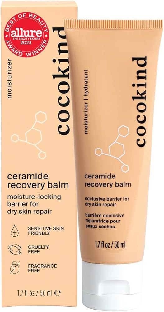 Cocokind Ceramide Recovery Balm, Moisture-locking balm, vegan, mineral oil-free, petrolatum-free,... | Amazon (US)