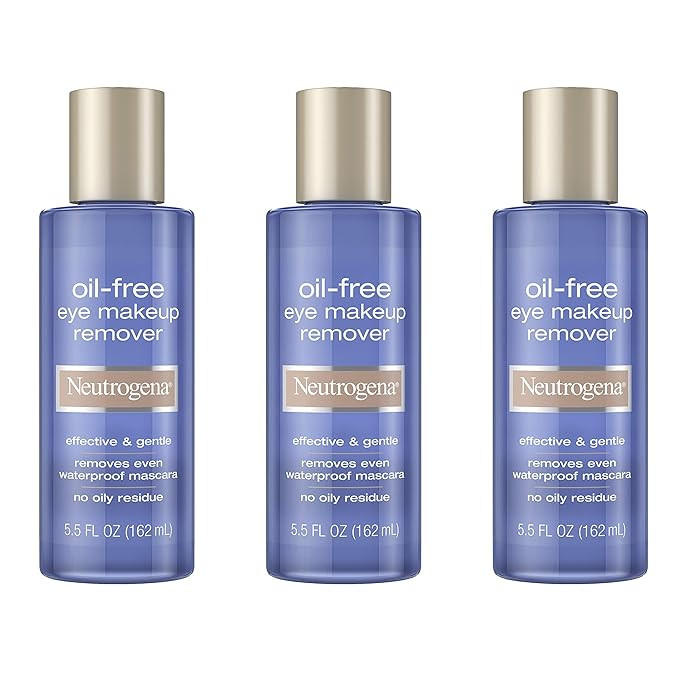 Neutrogena Gentle Oil-Free Eye Makeup Remover & Cleanser for Sensitive Eyes, Non-Greasy Makeup Re... | Amazon (US)