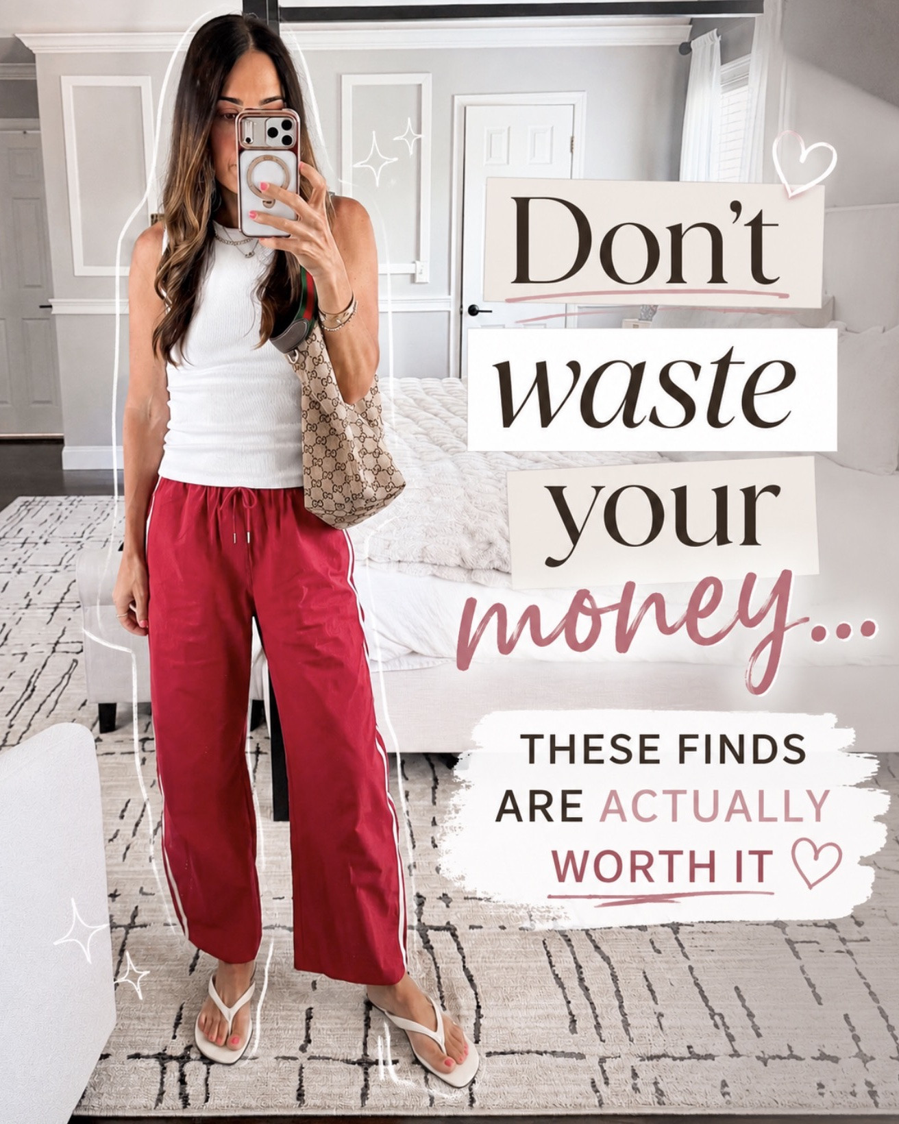 Some things are hyped… and some things actually earn a permanent spot in my closet (or daily routine). 🤍

These are the finds I’d buy all over again without thinking twice—from the jeans that somehow look good on everyone to my favorite everyday bag, the bra-free tanks I practically live in, and a few beauty and accessory staples I reach for constantly.

💌type “WORTH” and I’ll send you all the links!
🔗

#LTKootd #LTKmomlife #LTKOver40
