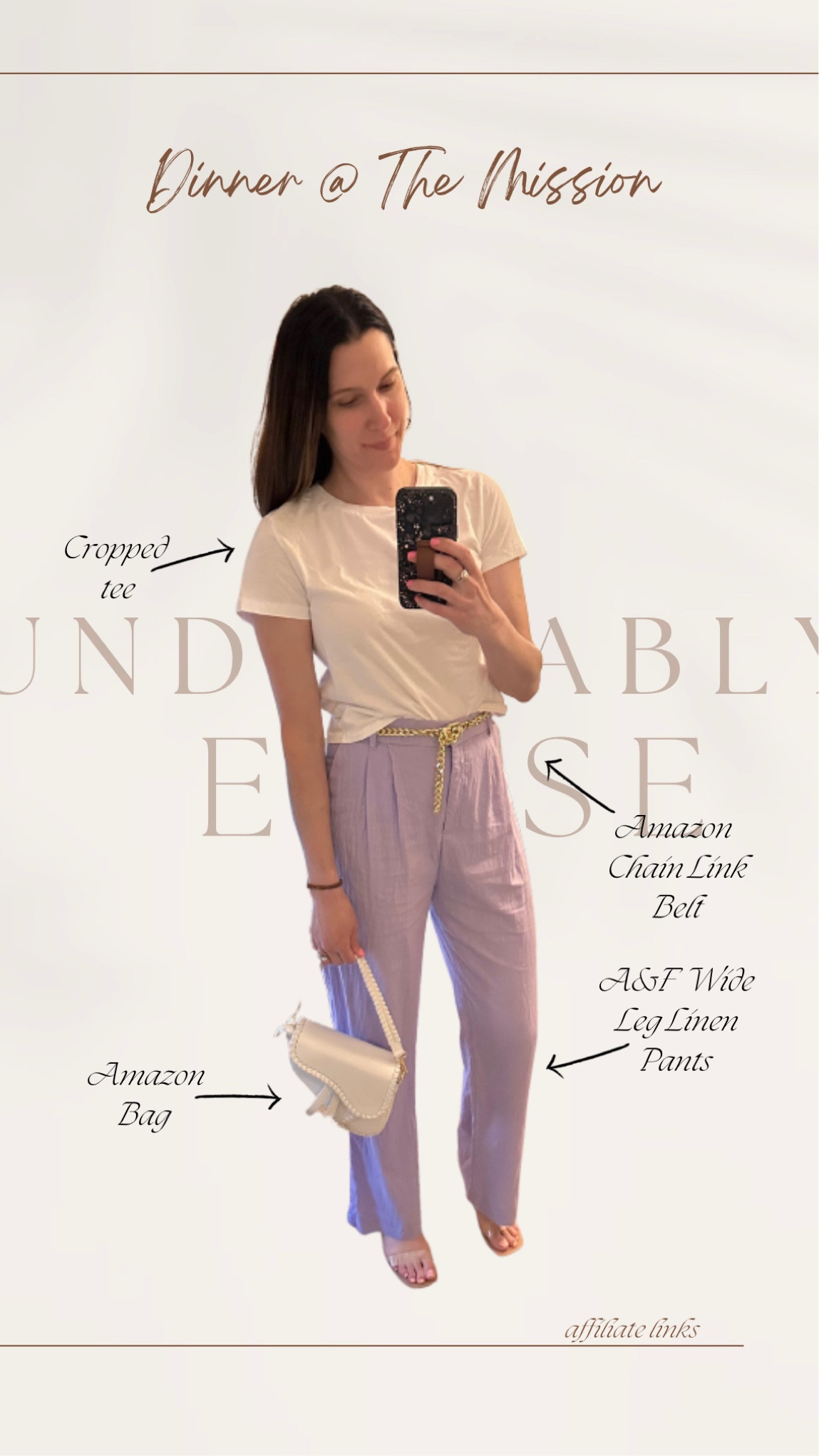 What I’d Wear Wednesday, but it What I Wore in AZ! 

UndeniablyElyse.com

Wide Leg Pants, Linen Pants, Abercrombie Finds, Summer Style, Summer Looks, Casual Chic, Easy Outfits, Date Night Look, Gold Chain Link Belt, Amazon Finds, Amazon Fashion, Tall Girl Fashion, Tall Girl Outfits

#LTKunder100 #LTKstyletip #LTKSeasonal