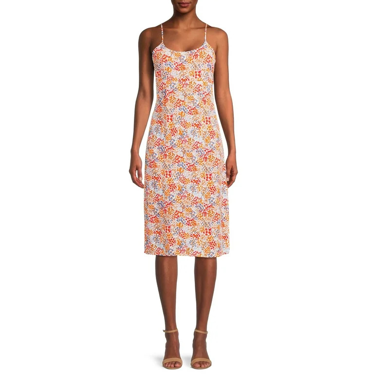 Sunset & Sixth Juniors’ Midi Baby Doll Dress - Walmart.com | Walmart (US)
