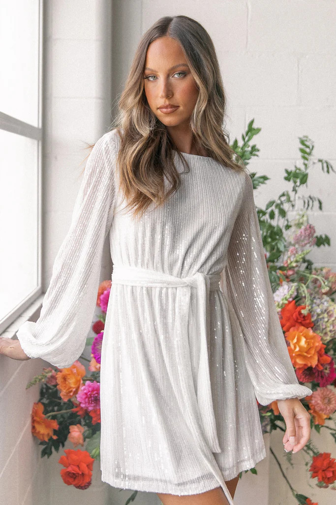 Glamour Dress - White | Petal & Pup (AU)