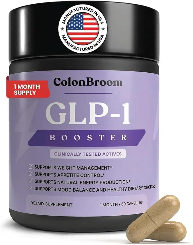 ColonBroom GLP-1 Weight Management Supplement for Women & Men - GLP1 Supports Appetite Control, E... | Amazon (US)