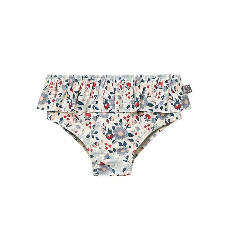 Modern Moments by Gerber Toddler Girl Swimsuit with Ruffles, Sizes 12M - 5T | Walmart (US)