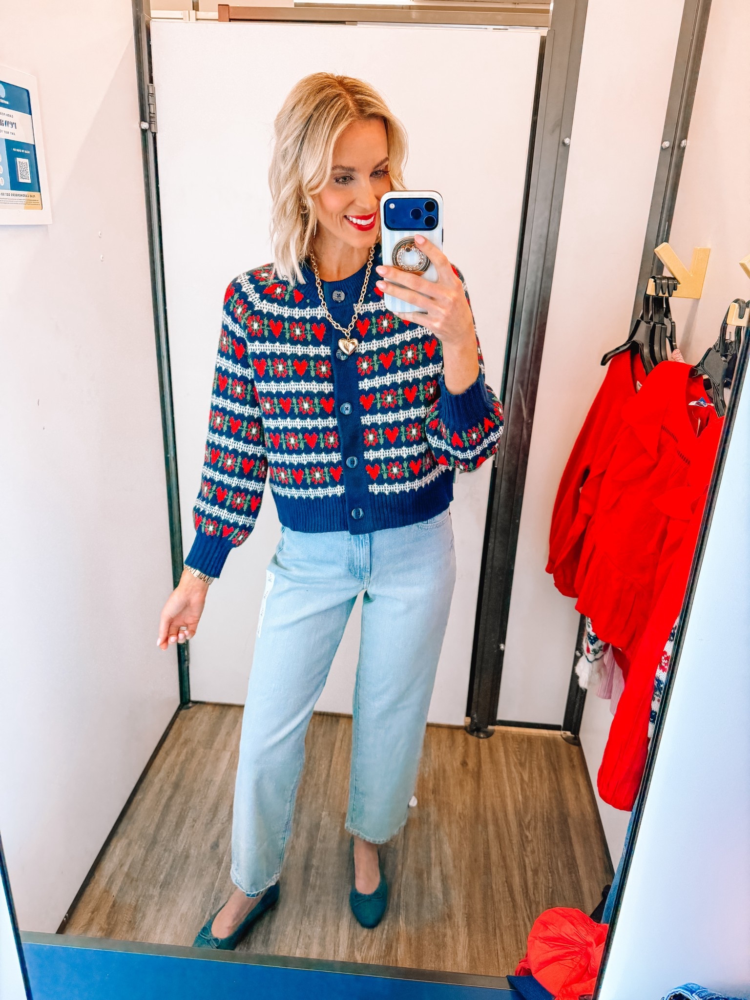 Love the light wash of these jeans!

Old Navy / Valentines sweater / Classic sweater / Women’s cardigan 

#LTKFindsUnder50 #LTKFindsUnder100