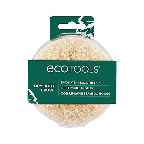 EcoTools Dry Body Brush, Cruelty-Free Bristles Exfoliate & Smooth Skin, Dry Brushing Removes Flak... | Amazon (US)