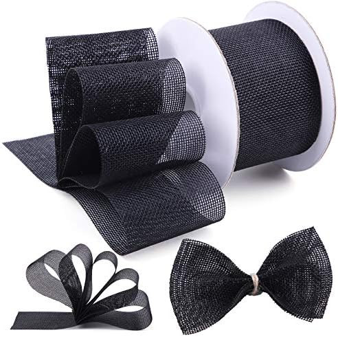Burlap Ribbon in 2.3 Inch X 15 Yards, Christmas Ribbons for Crafts, Ribbons for Arts Crafts Homem... | Amazon (US)
