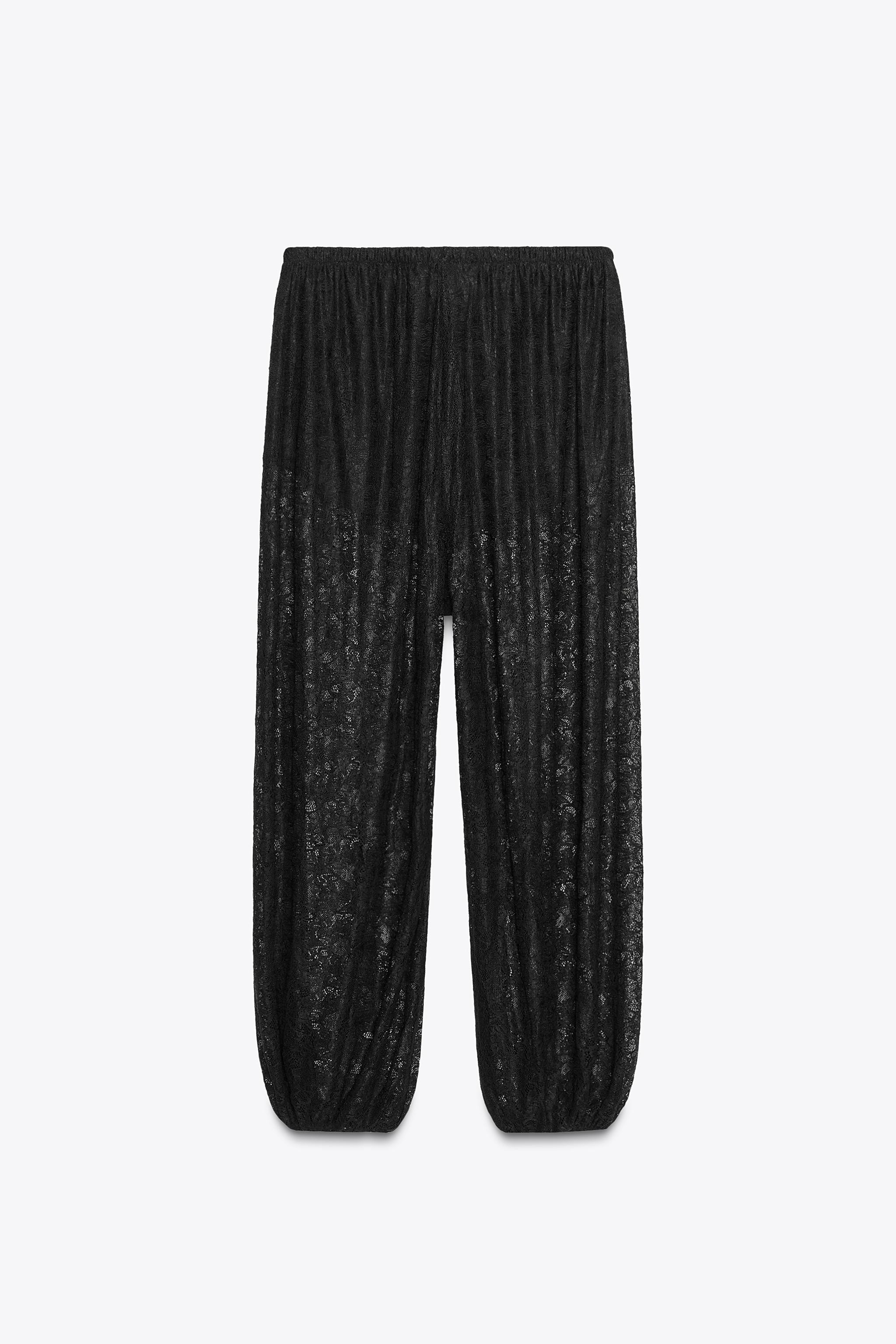 LACE BALLOON PANTS | Zara US