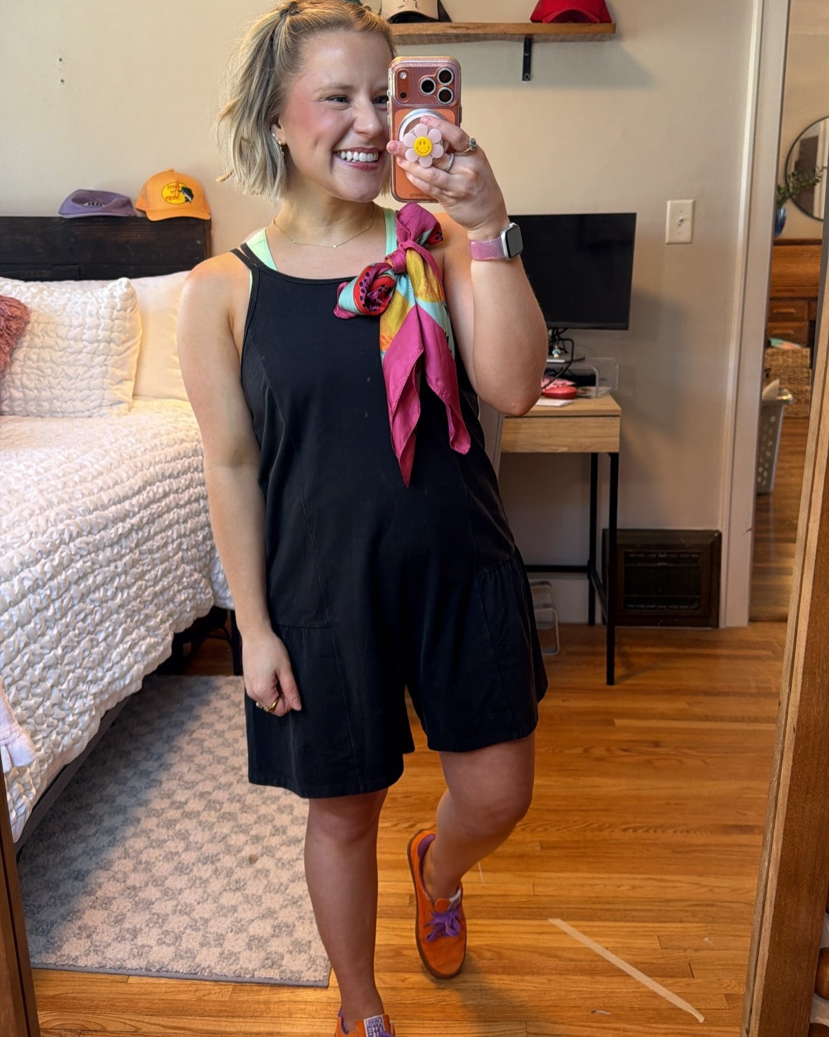 Some of my favorite outfits recently 🌸☀️

One of my favorite things about no longer working in a clinic full time is being able to express myself through fashion and play around with colors, patterns and textures in my everyday wardrobe. What a blessing it is to get to wear whatever you want, whenever you want!! These are just a few of my favorite outfits I’ve worn recently! 

If you’re new around here.. HI! I’m Emily 😊 I’m so glad you’re here!!!! 4 months ago I was fired from a job in a career I spent 10 years building and was forced to start completely over as a 29 year old. I am betting everything I have on myself in hopes of becoming a full time content creator and your new influencer bestie 🥰 

Around here, colorful outfits are the norm and every day is a surprise (even to me 🤪). I have approximately 47 tabs open in my brain at all times, run on caffeine and chaos, and make videos sharing tips and tricks for navigating life as an adult with ADHD, the journey to becoming good as this whole “content creator” thing, and the beautiful chaos of figuring life out as you go.

This little corner of the internet is filled with bright colors, random thoughts, funny moments, honest struggles, and the reminder that you don’t have to have everything perfectly together to build something meaningful.

If your brain runs on side quests and your personality refuses to be beige, you’re in the right spot 🩷🫶🏼