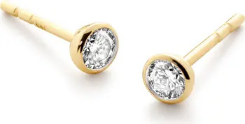 Monica Vinader Solitaire Diamond Stud Earrings | Nordstrom | Nordstrom