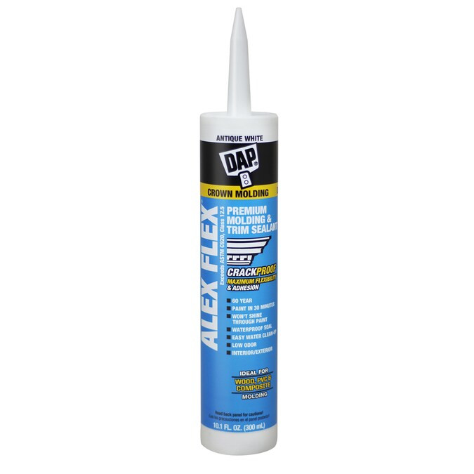 DAP Alex Flex 10.1-oz Antique White Paintable Latex Caulk Lowes.com | Lowe's