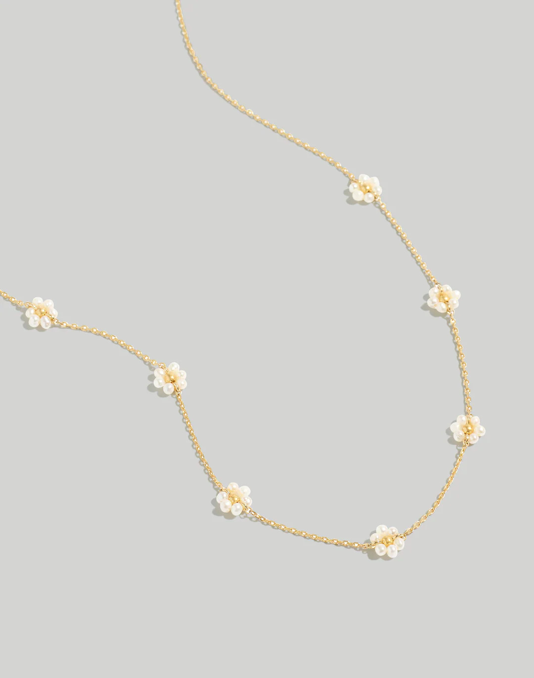 Freshwater Pearl Daisy Choker Necklace | Madewell