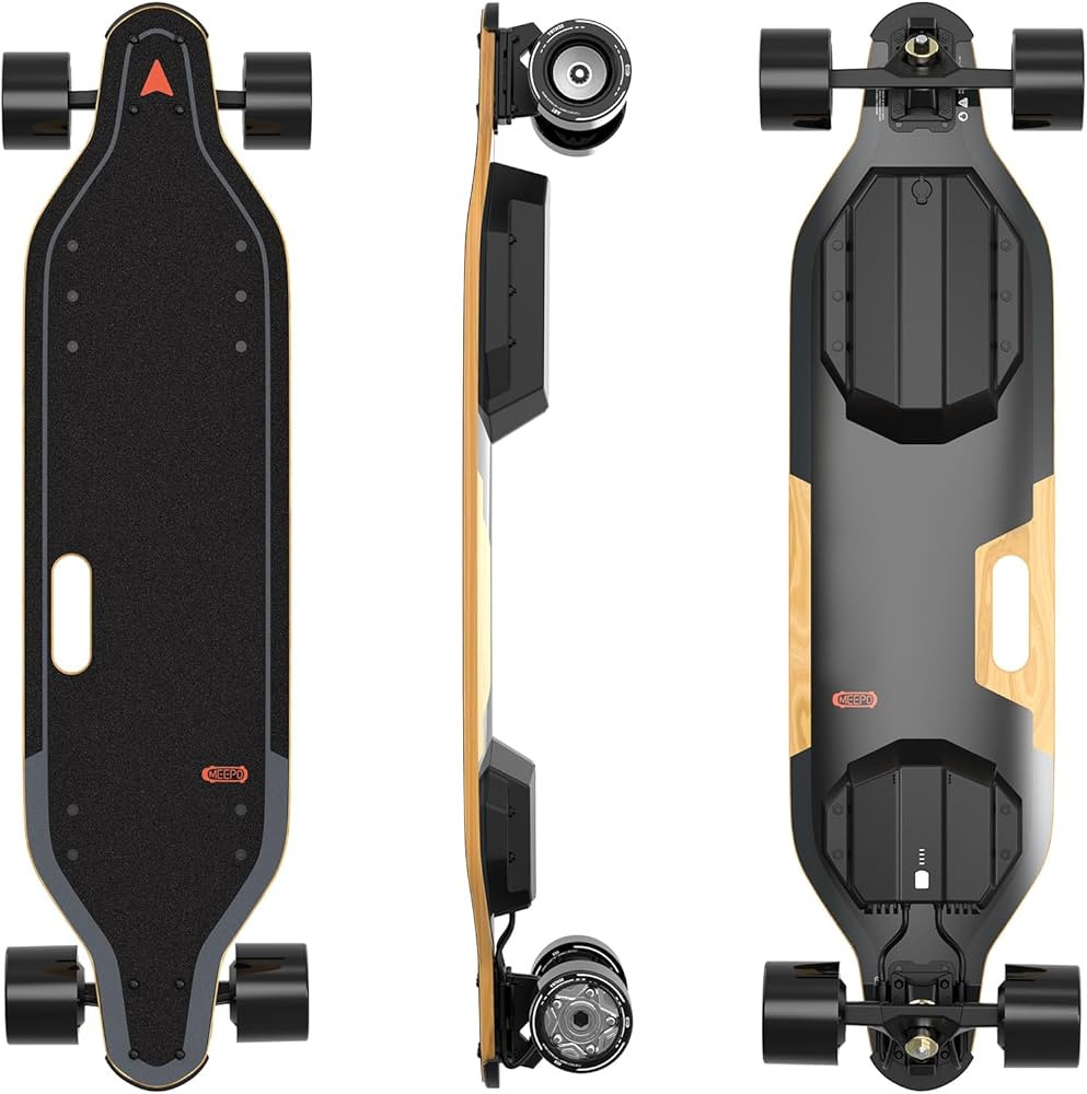 MEEPO Campus V5 Series/Envy Electric Skateboard with Remote, Top Speed Up to 29 Mph, 4 Speed Smoo... | Amazon (US)