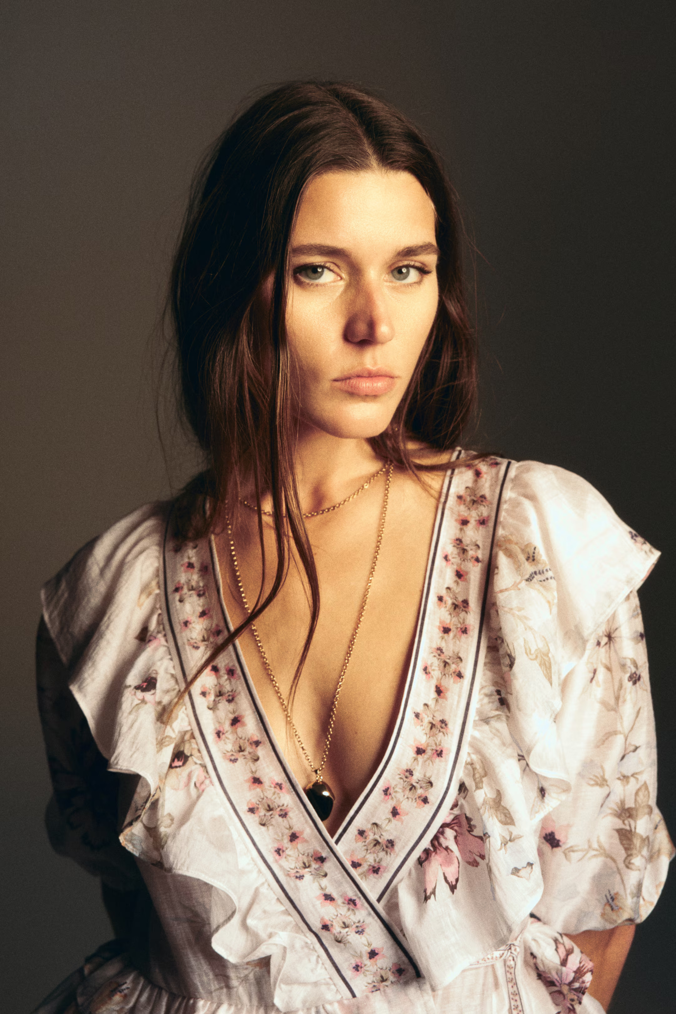 Top en mezcla de lino con peplum | H&M (FR, IT, ES, PT, BE)