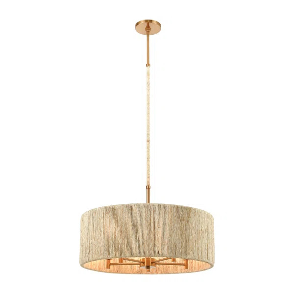 Abode 5 - Light Dimmable Drum Chandelier | Wayfair North America