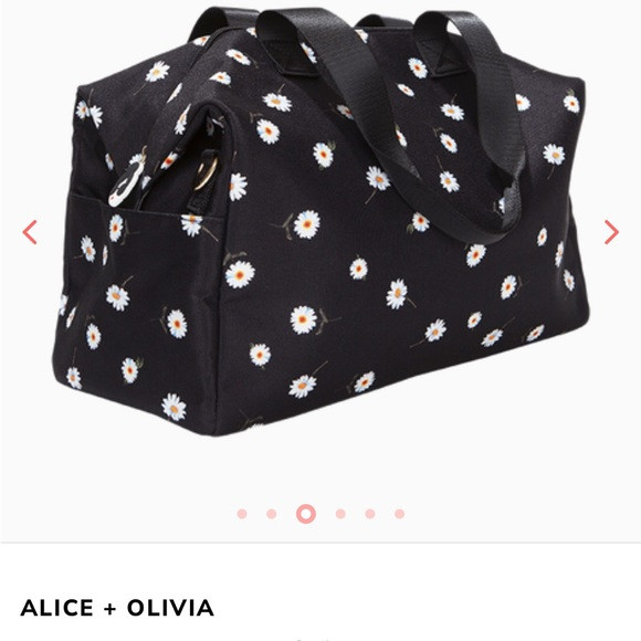 Alice + Olivia daisy print duffel bag | Poshmark