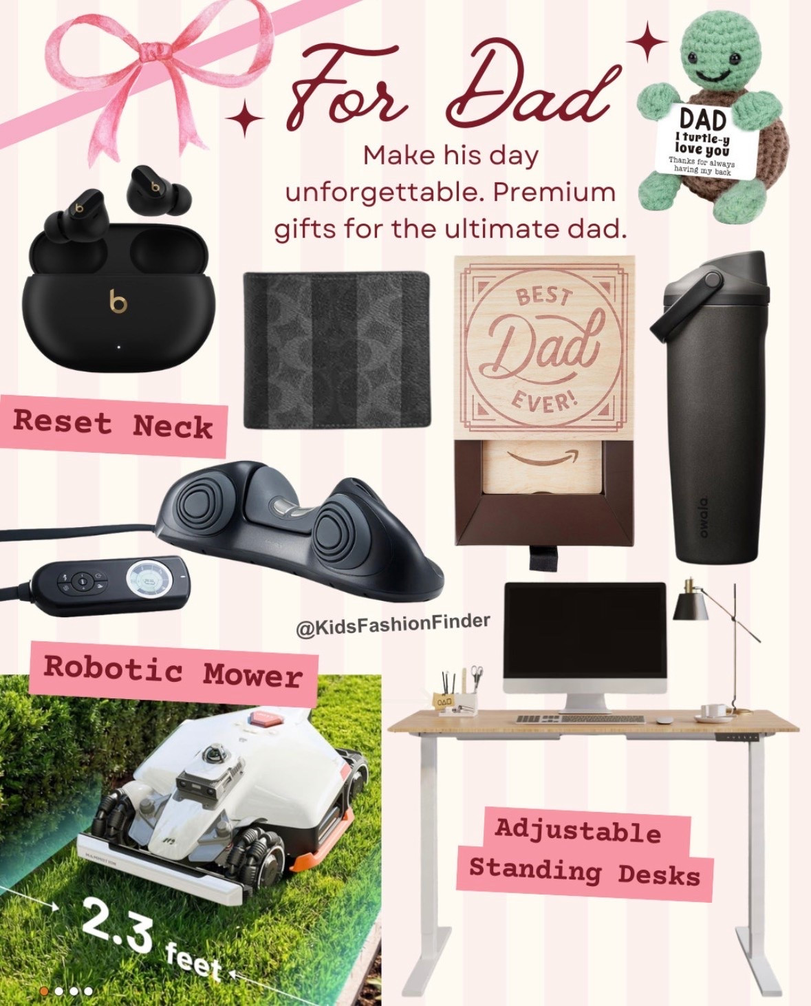 🎁✨ Father’s Day Gift Ideas ✨

Make his day unforgettable 💙
Premium gifts for the ultimate dad 😎

From tech gadgets ⚡ to stylish everyday essentials ⌚🕶️ and cozy favorites — these are the gifts he’ll actually use and love 🙌

Perfect for dads, grandpas & father figures alike 💛

#FathersDay #GiftIdeasForDad #DadGifts #FathersDayGiftGuide #MensStyle #GiftGuide #DadLife #CoolDad #AmazonFinds #LuxuryGifts 🎁💙

#LTKMens #LTKHome #LTKSaleAlert