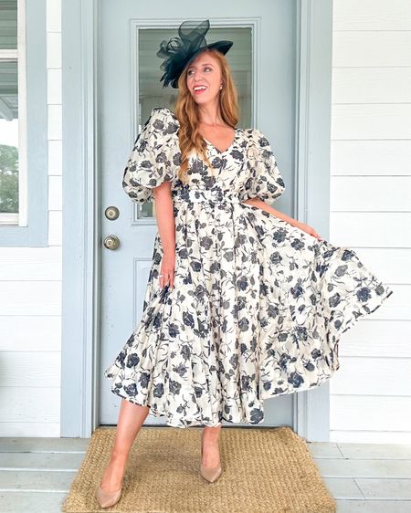 Kentucky derby dress // fascinator hat 






Derby outfit 
Derby day 
Spring dress
Wedding guest dress 
Tea party dress 
Shower dress 

#LTKstyletip #LTKfindsunder100 #LTKSeasonal