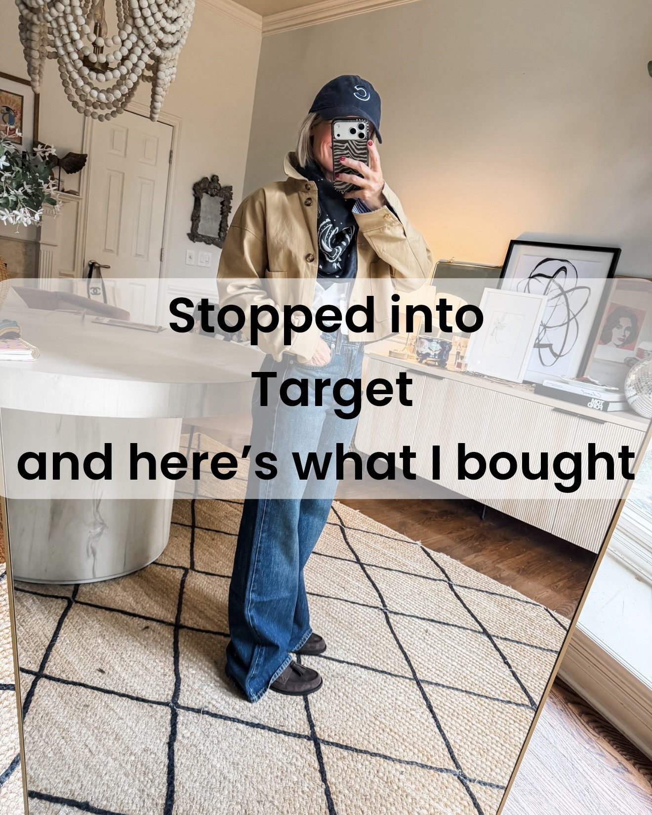 I think every woman I know is guilty of this.  You tell yourself you’re running to Target for paper towels and some necessities and then you come home with some cute new clothes!  I could’ve tried on 10 outfits but I want to show you what I will wear and what I spent my money on.
comment shop for links

#LTKSaleAlert #LTKOver40 #LTKootd