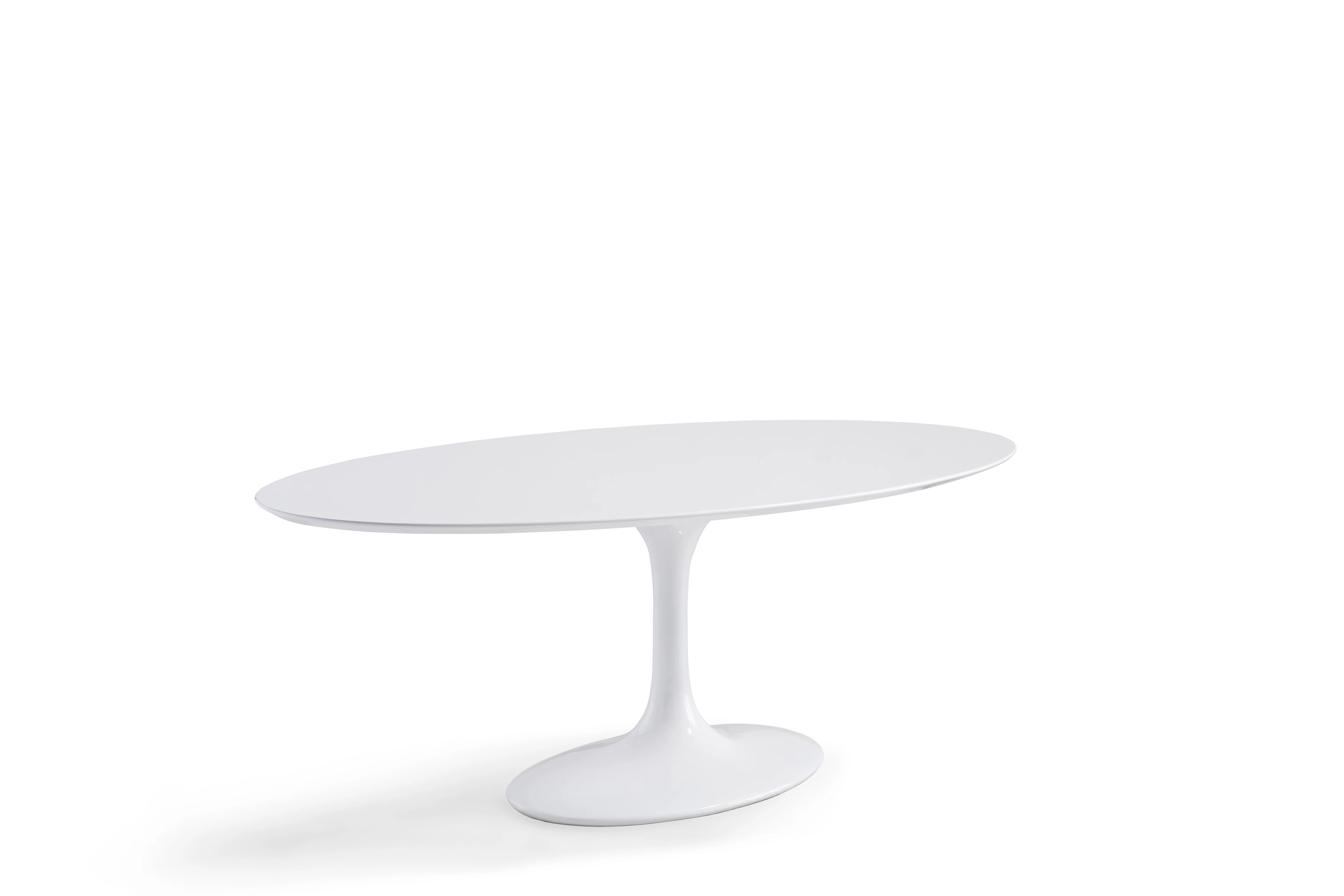 Cheatham Courtemanche Lippa White Oval Dining Table | Wayfair North America