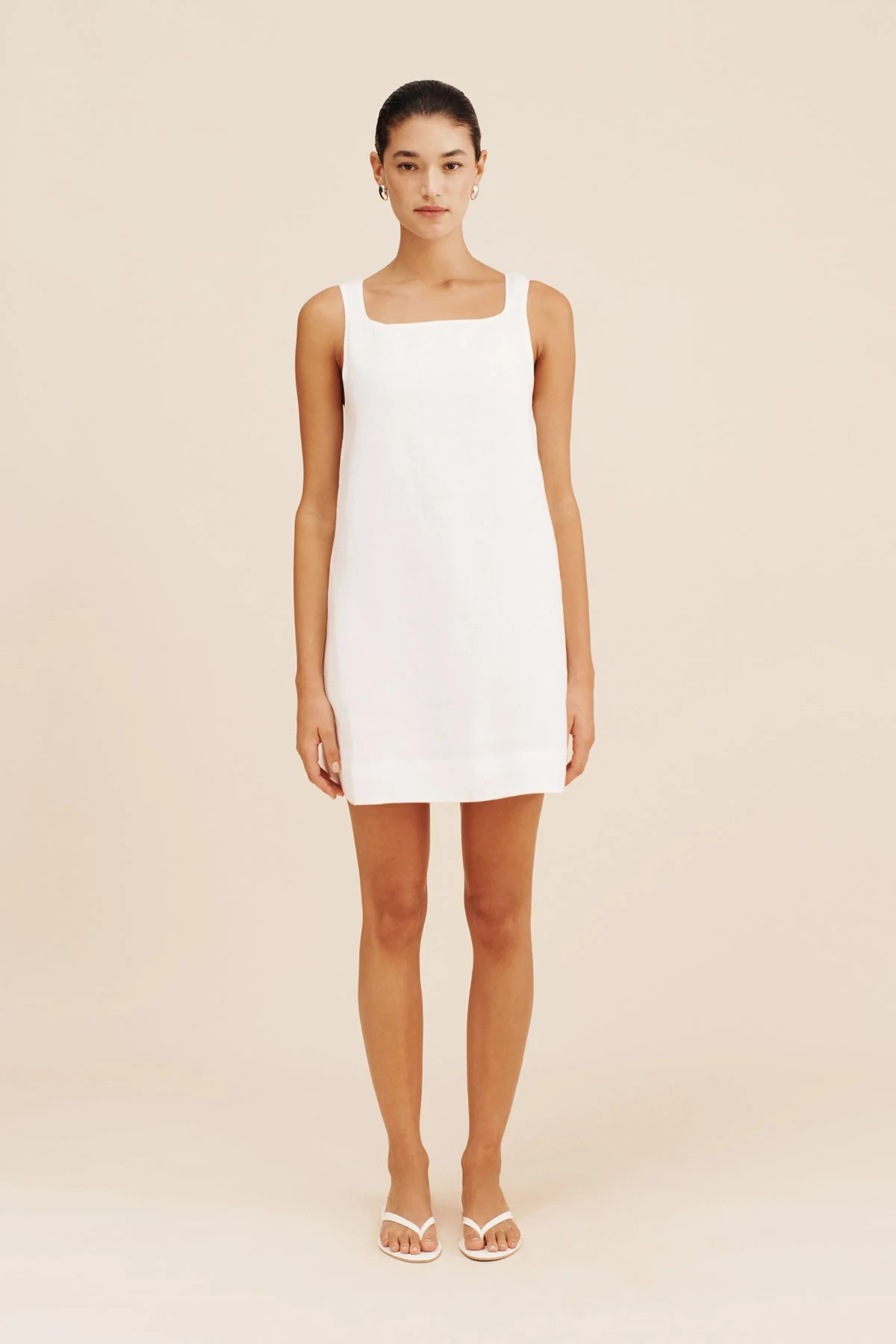 VAL MINI DRESS - IVORY | POSSE (US)