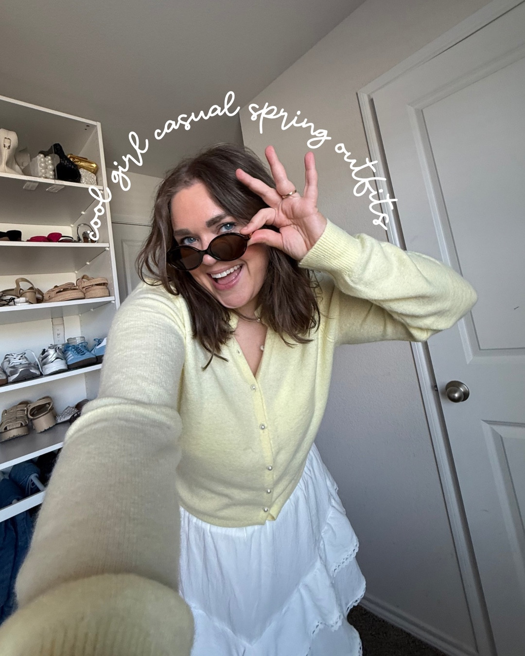 Cool girl casual spring outfits. Wearing xl in brown set, xl in fp movement set, large in yellow cardigan, xl in skort, 1x in overalls, xl in henley, xxl in blue cardigan and 1x in shorts but could size down  

#LTKPlusSize #LTKspring #LTKMidsize