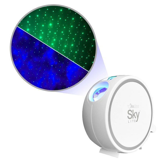 Sky lite Laser Galaxy Projector Novelty Wall Light Green - BlissLights | Target