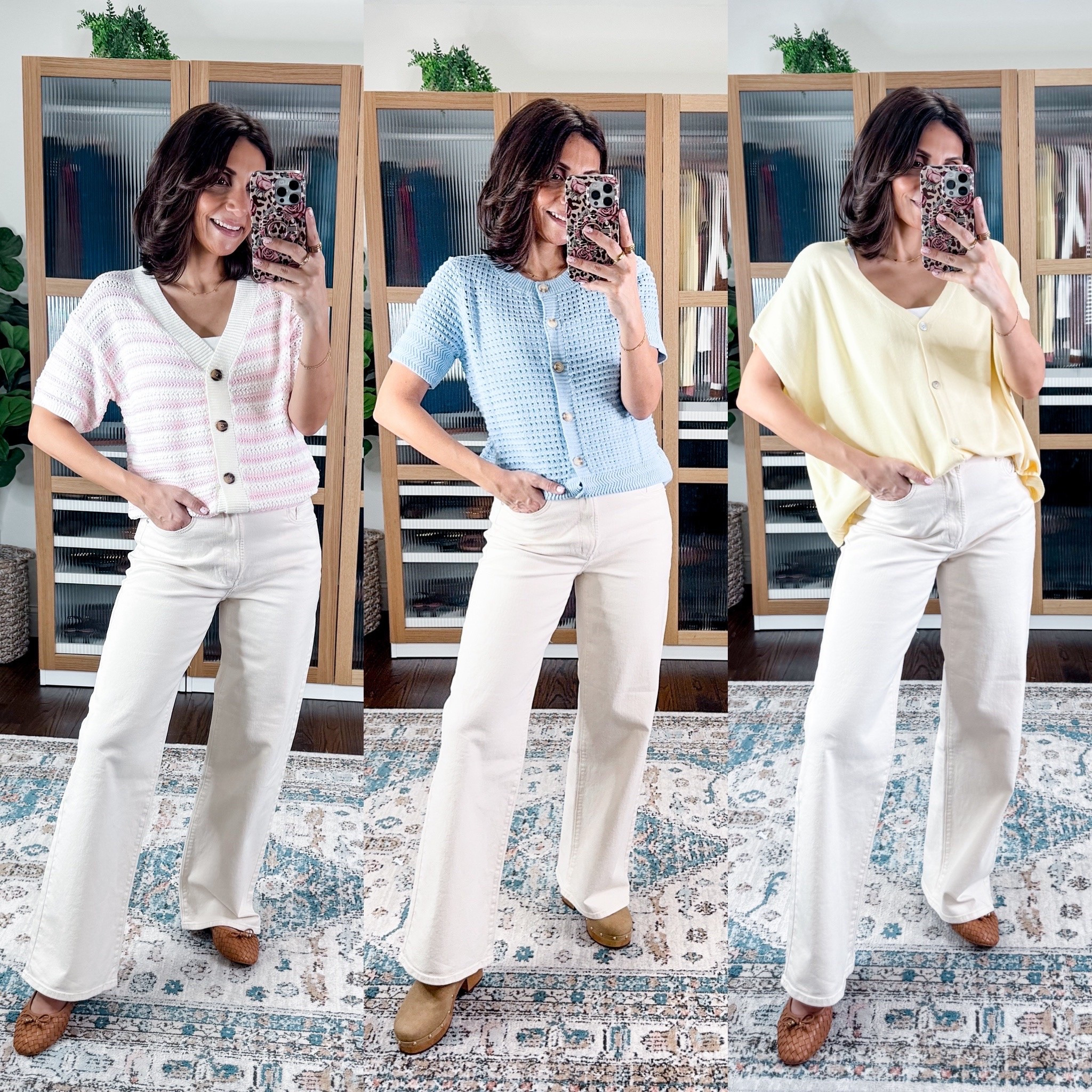 Loft wide leg cream jeans 
On sale $39

#LTKOver40 #LTKWorkwear #LTKSaleAlert