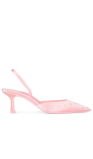 Delphine 65 Slingback Mule in Prism Pink | Revolve Clothing (Global)