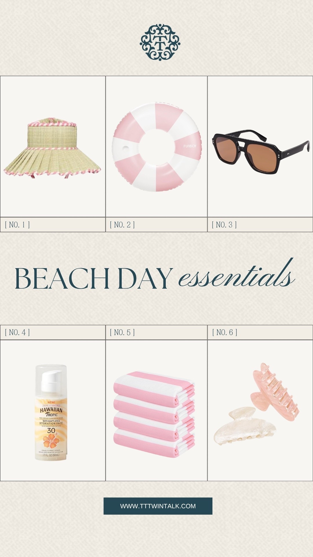 We pulled some of our favorite beach day essentials! From sunglasses, to fun hats and towels! You will reach for these items over and over for your summer days!

#LTKMidsize #LTKSeasonal #LTKOver40