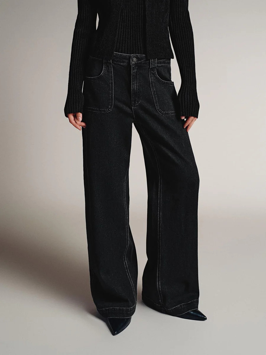 Wide Leg Jeans | Urban Revivo