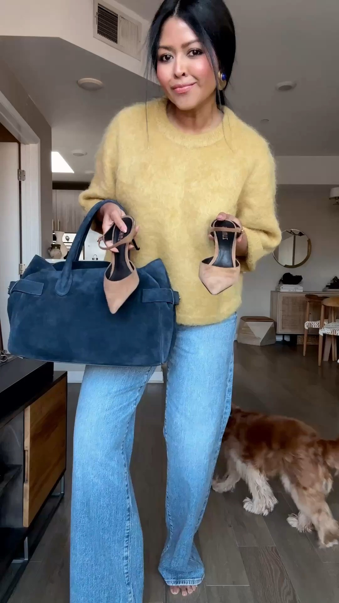 Sweater medium// jeans 26 // lip shade: fig sauce 

#LTKootd #LTKgrwm