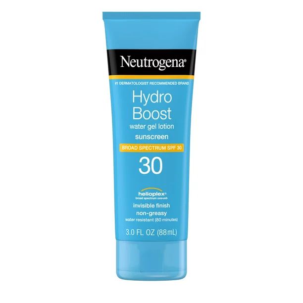 Neutrogena Hydro Boost Moisturizing Sunscreen Lotion, SPF 30, 3 fl. oz | Walmart (US)