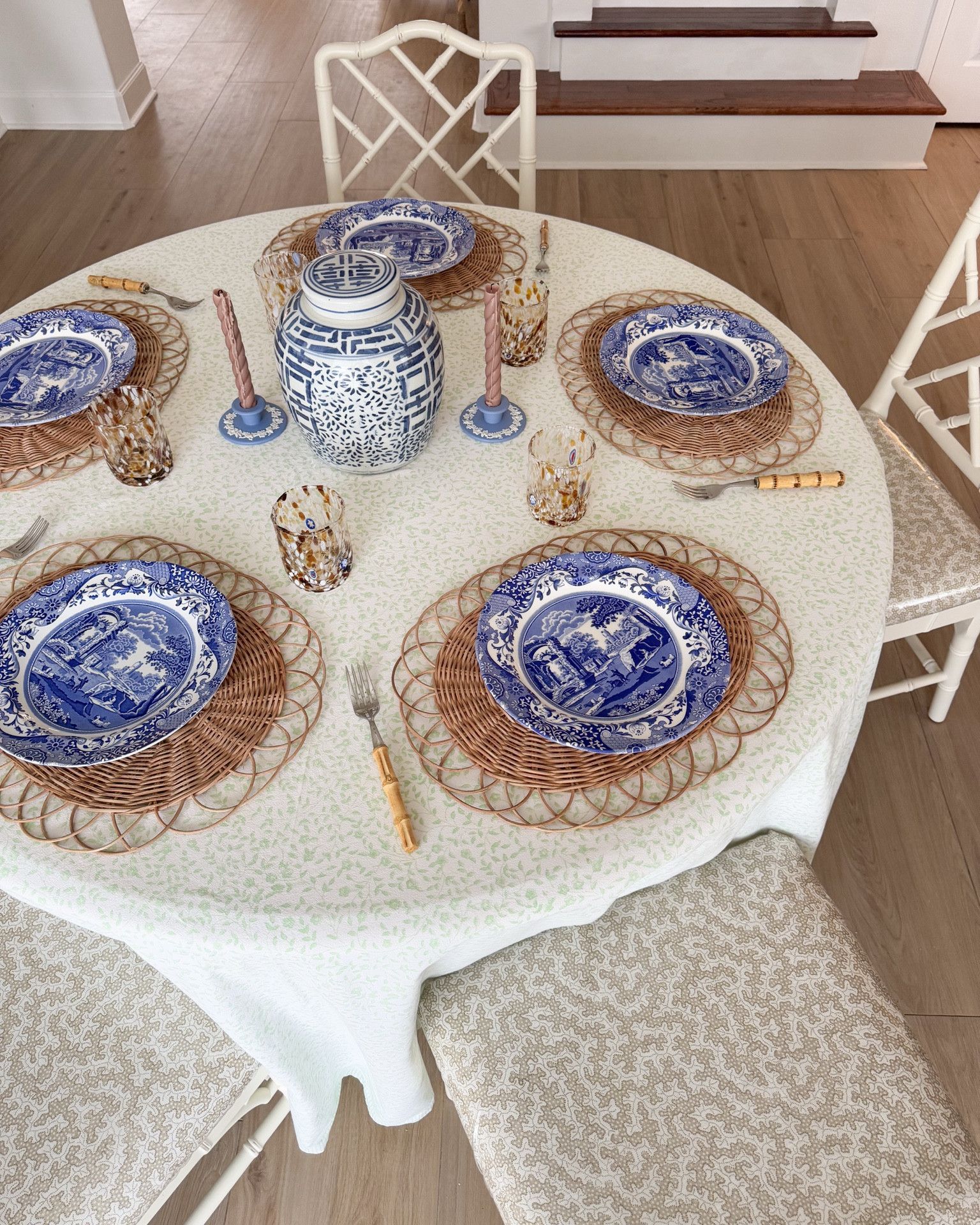 Loving the way my chairs turned out after reupholstering them in Sanderson “Truffle” fabric in the Sand Dollar color-way.  

#LTKHome