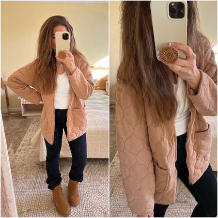  @walmartfashion finds! 👌
#walmartpartner #walmartfashion

Love this coat! $35 and it’s warm🎄
It does run oversized. This is a size small for reference!

https://liketk.it/3TXFC

#LTKSeasonal #LTKunder50 #LTKfit