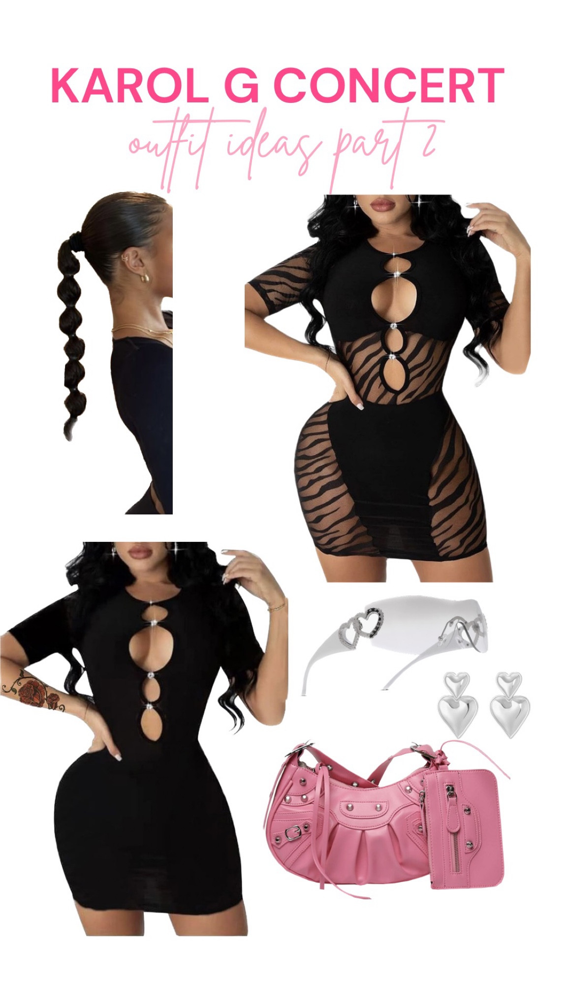 KAROL G outfit Inspo 🩷✨