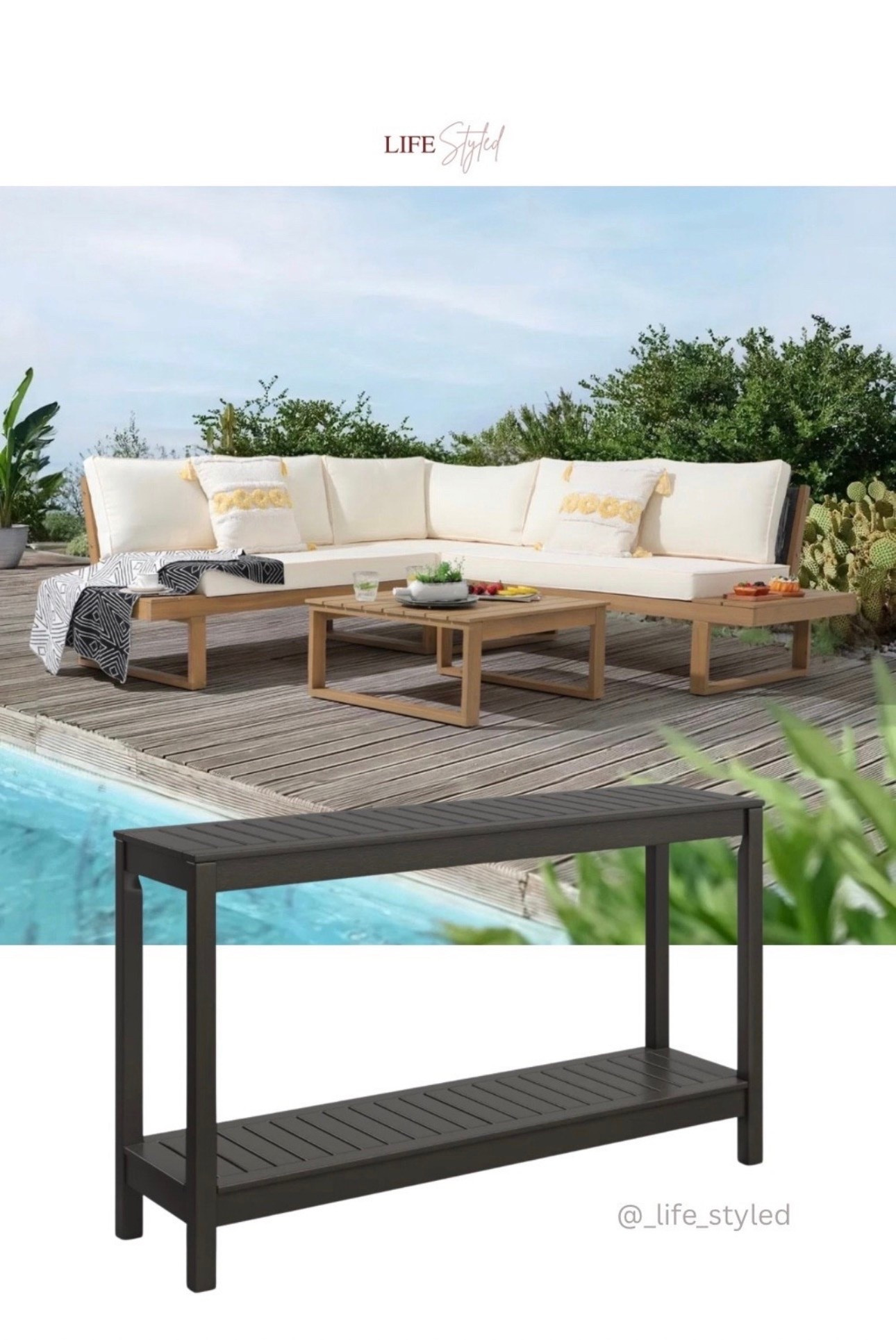 This outdoor furniture set is WAY too good for the price right now 😳 Backyard glow-up without the designer price tag 💞

#LTKSeasonal #LTKHome #LTKselfcare
