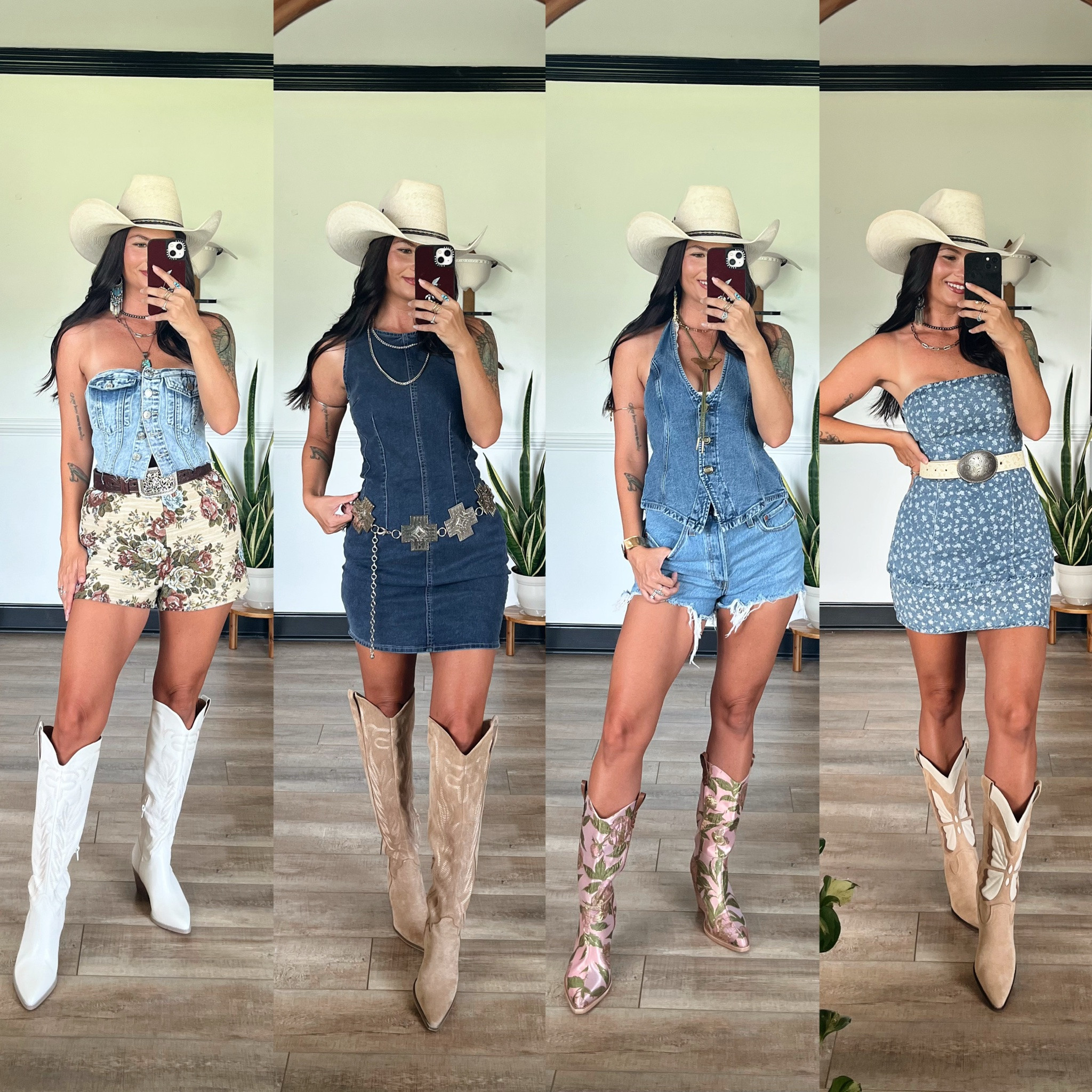 Styled some of my favorite denim pieces! Wearing xs in all! Code LORILYNN35 or LORIG30 to save on tall tan boots and tapestry shorts

#LTKgrwm #LTKootd