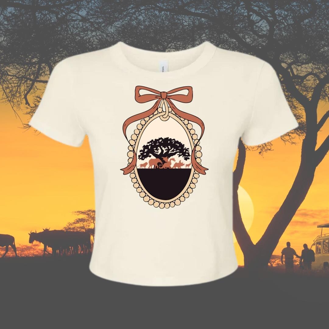 Safari Shirt // Baby Tee// Crop Top//Sweatshirt | Etsy (US)