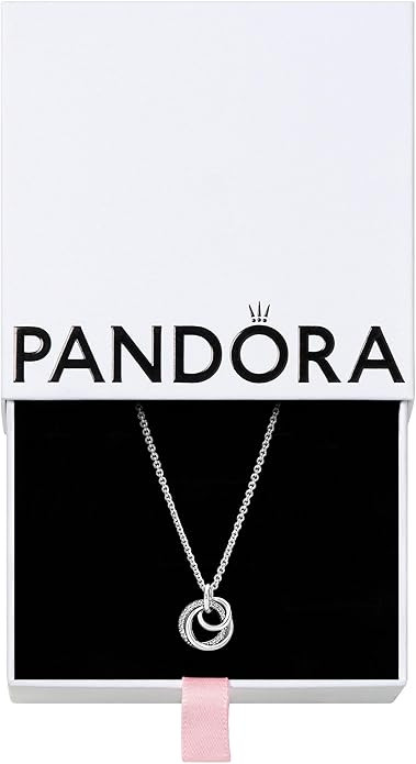 Pandora Family Always Encircled Pendant Necklace - Great Gift for Women - Adjustable Necklace wit... | Amazon (US)