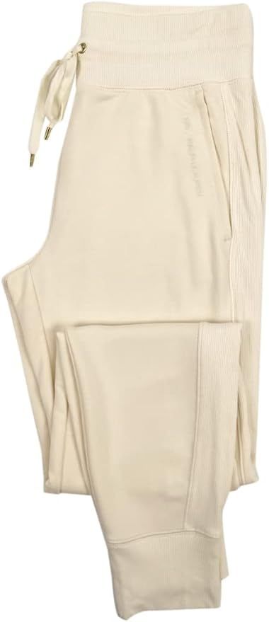 Lauren Ralph Lauren Women’s Knit Jogger Pants Mascarpone Cream Medium | Amazon (US)