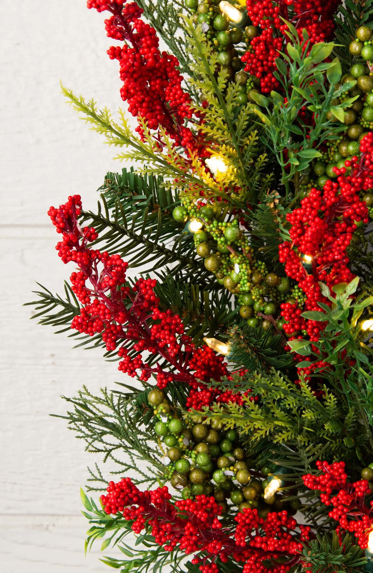 Balsam Hill Pre Lit Berry Burst Outdoor Garland | Nordstrom | Nordstrom