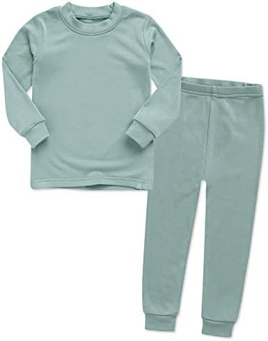 VAENAIT 6M-12Y Toddler Toddler Kids Toddler Girls Boys Soft Comfy Modal Tencel Solid Raglan Sleep... | Amazon (US)