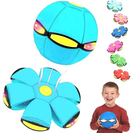 WAHU Phlat Ball Junior Blue - Throw A Disc Catch A Ball - Time Delay Transformation Flying Toy | Amazon (US)