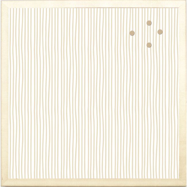 Lines Magnet Board, Gold | Maisonette