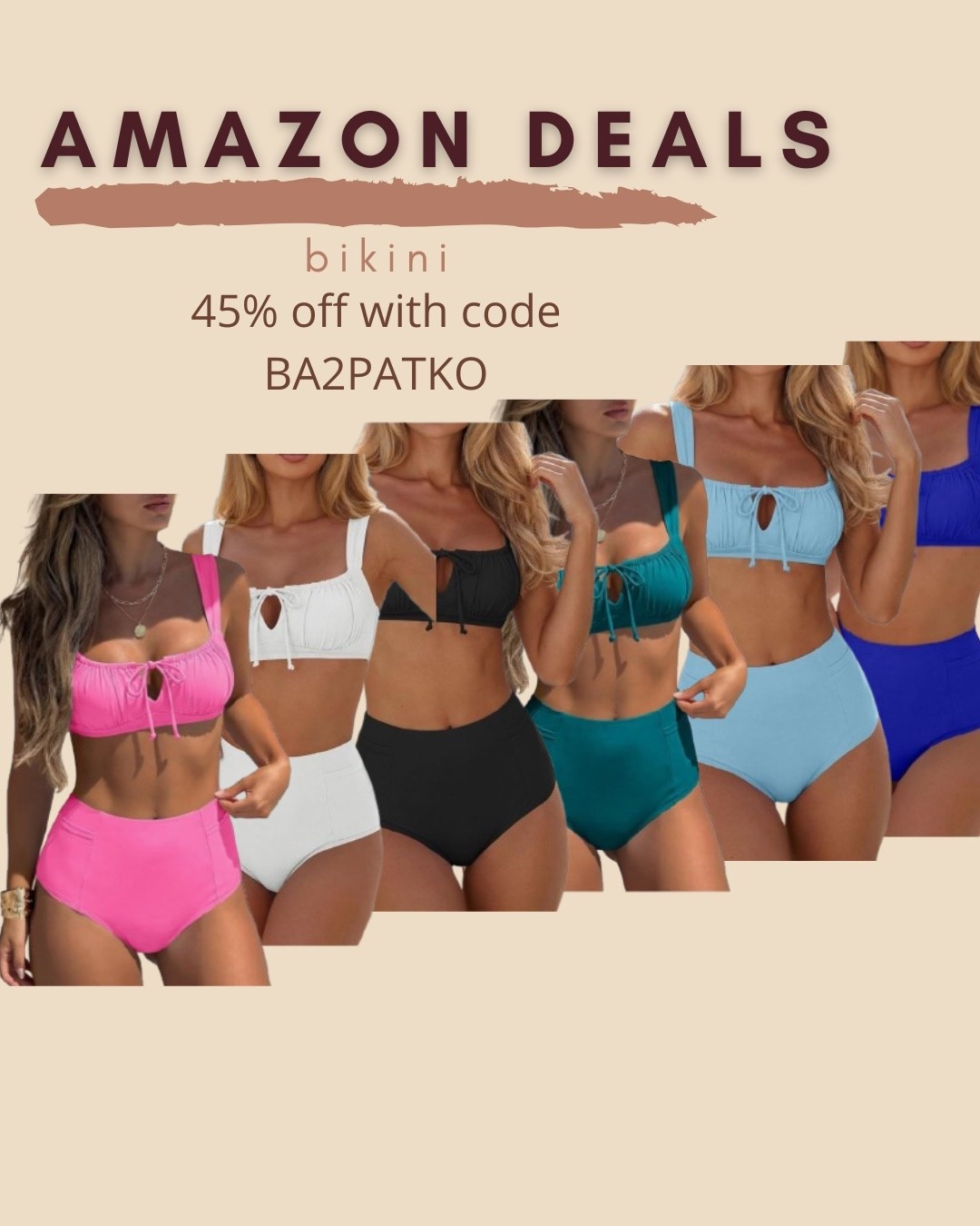 $14 ends 3/23

Amazon fashion
Amazon swim
Bikini


#LTKSaleAlert #LTKSwim